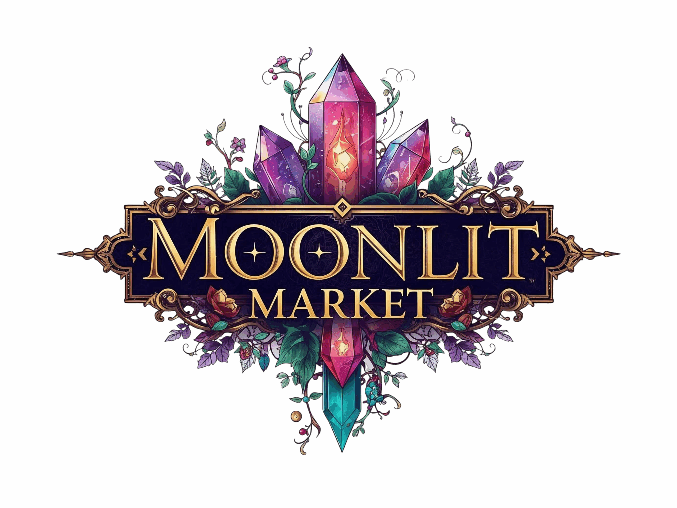 Moonlit Market Series Logo