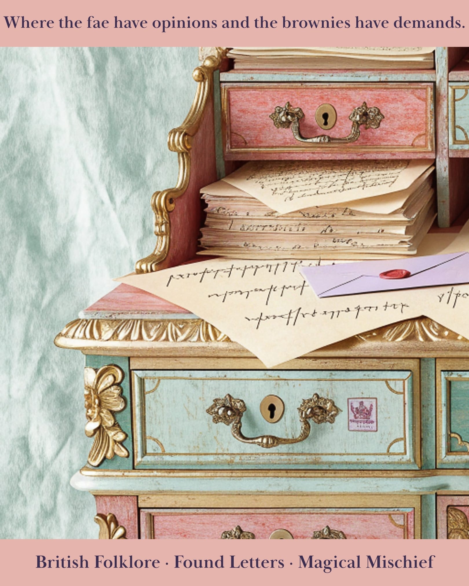 10 Magical writing desk triptych 1