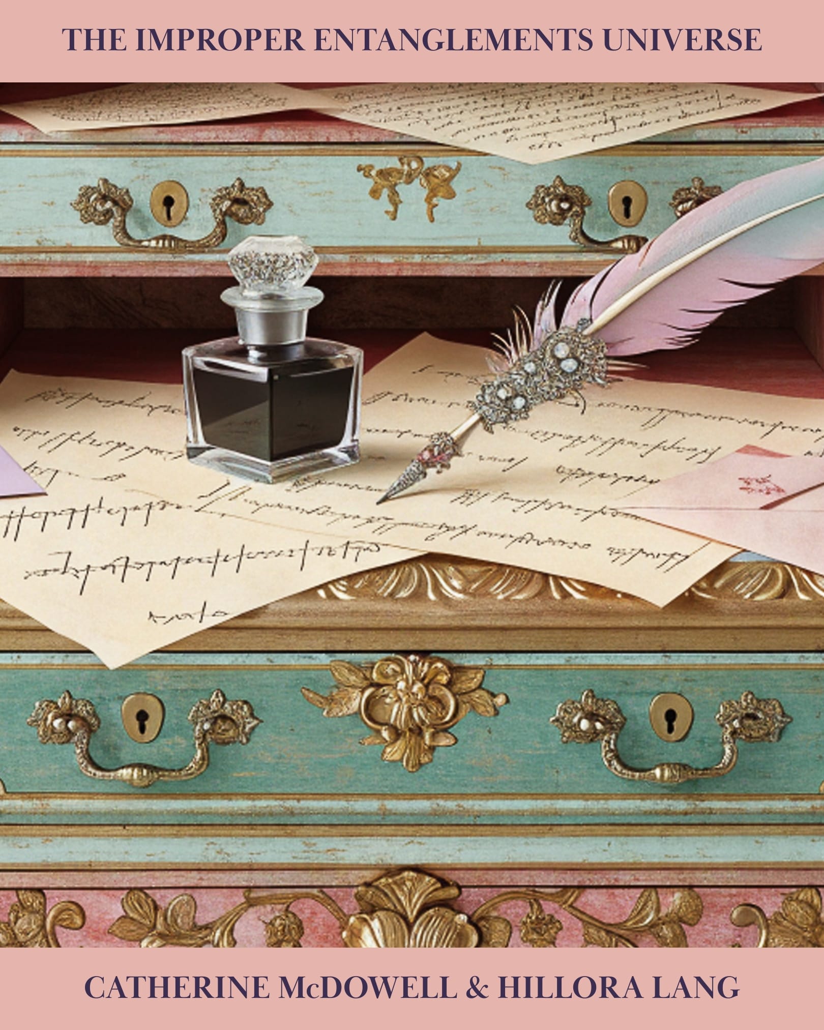 11 Magical writing desk triptych 2